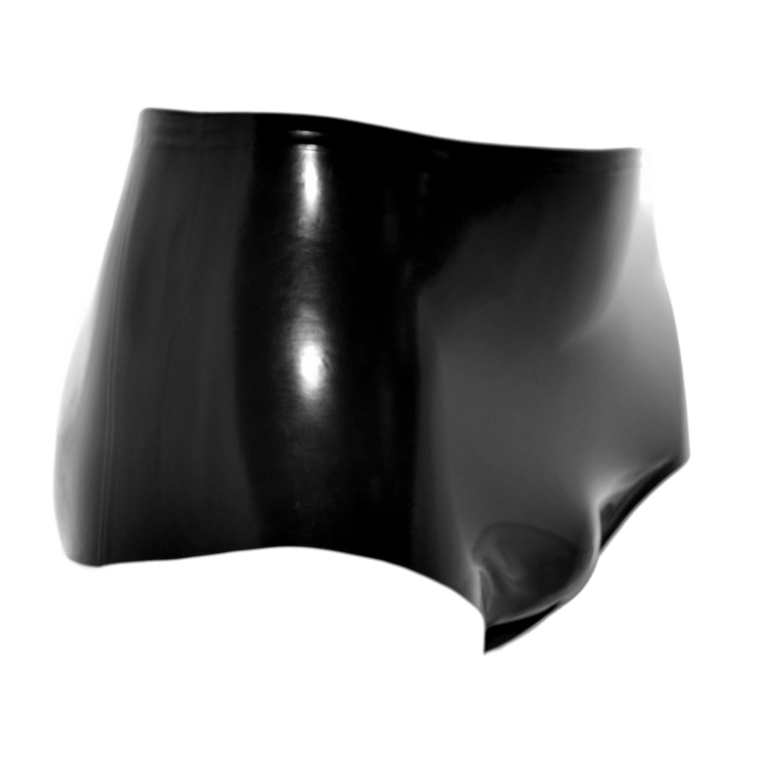 Rubberfashion Latex Slip Rubber Latexslip Sexy Gummi Hose Pants Latex Dessous Für Damen 6134