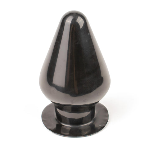 Rubberfashion Latex Analplug groß, Anal Butt Plug Extrem XXXL für Frauen und Männer 15 x 9cm