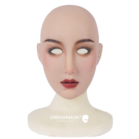 Dreammask Silikon Maske M22M Nina Silicone Mask Goddess Special Make-up Series mit Brüsten